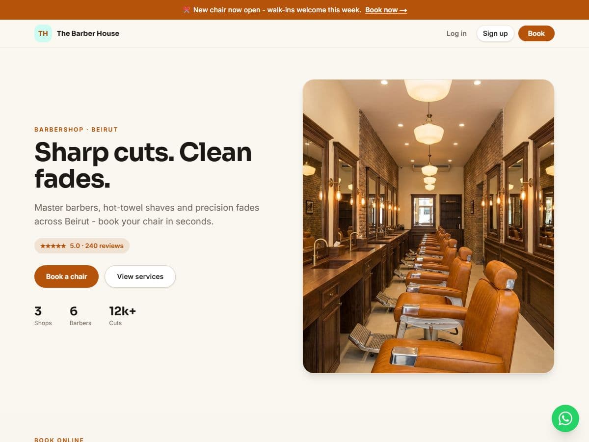 The Barber House · Barbiers