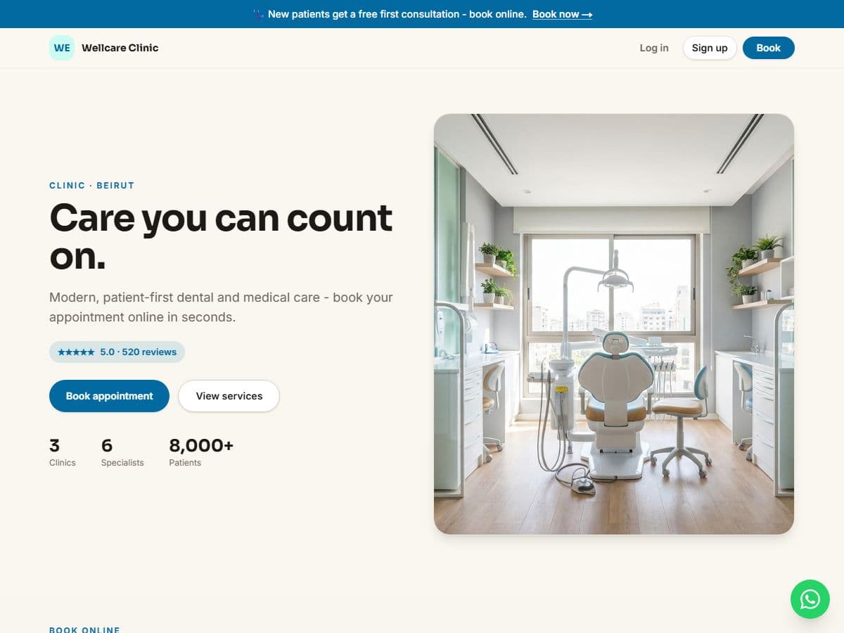 Wellcare Clinic · Cliniques & dentaire