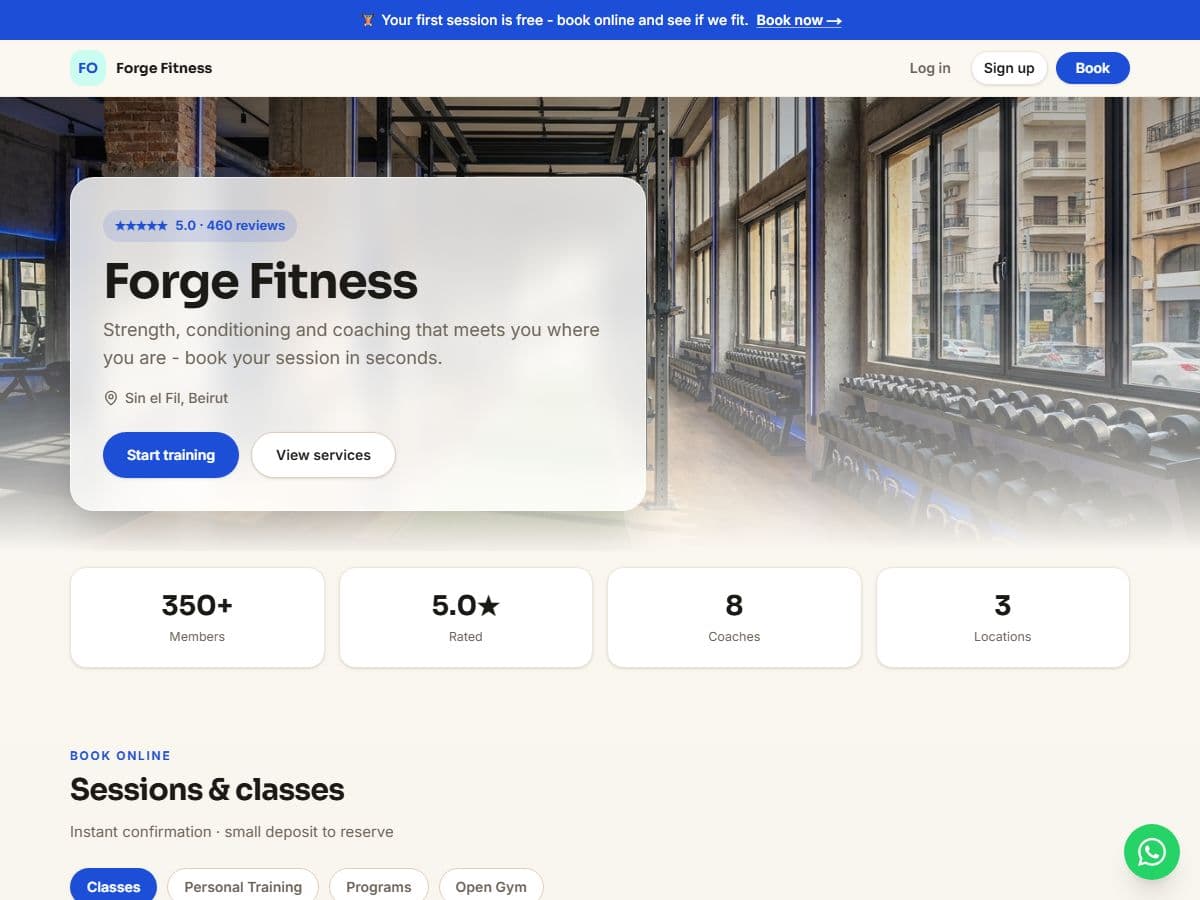 Forge Fitness · Sport & coaching